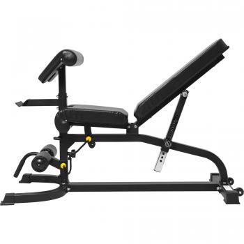 Adjustable Incline/Decline Workout Bench with Leg Press/Curl Add-On