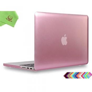 UESWILL Rose Gold Hard Shell Case for MacBook Pro 15 inch