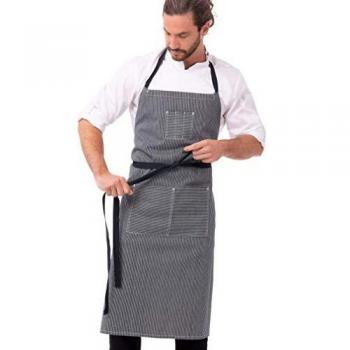 Portland Blue Stripe Culinary Apron – Chef Works AB038‑IBL‑0