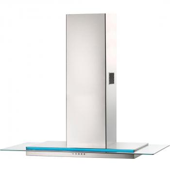 Rangemaster RMHDT90SS 90cm Toledo Stainless Steel Flat Glass Chimney Cooker Hood