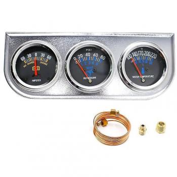 Instrument de voiture Silver : Thermo-hydraulique Roobeki 2,52 mm – Triple Table