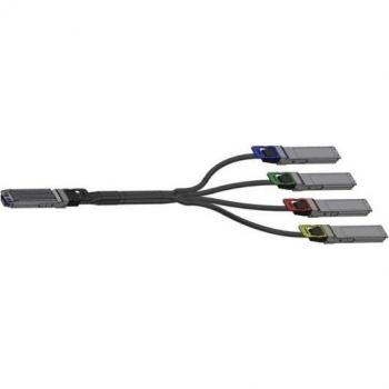 Nvidia MCA7J70‑N005 InfiniBand Fibre Optique 5 m OSFP 4×OSFP Noir