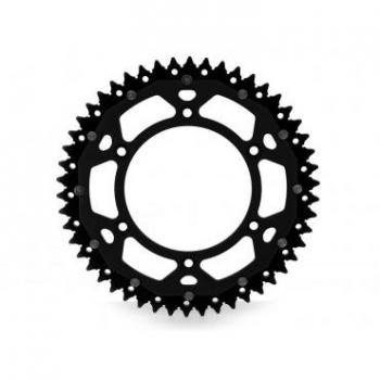 Couronne 897-520 Ultra-Légère, Aluminium/Acier, Dual‑Composants, Anti-Boue