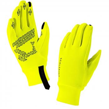SealSkinz Unisex Handschuhe, Hohe Sichtbarkeit gelb, Größe M