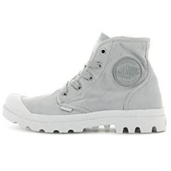 Botas de mujer Palladium Pampa Hi, color gris, modelo 92352