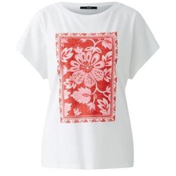 Oui Motiv-Print T-Shirt