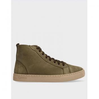 Botín Plano Natural World 6799 Forest Green