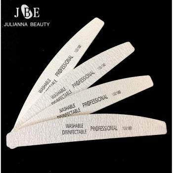 Set de Lima Banana 4 Pares – Amortiguador de Gel y Barniz