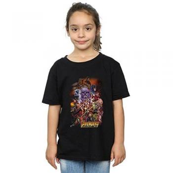 T-shirt pour filles avec design Avengers Infinity War