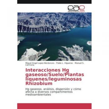 Interacciones Hg gaseoso/Suelo/Plantas líquenes/leguminosas Rhizobium: Hg gaseoso, análisis, dispersión y cómo afecta a diversos compartimentos medioambientales