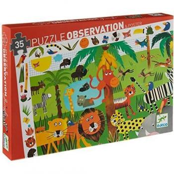 Puzzle d'Observation Animalier