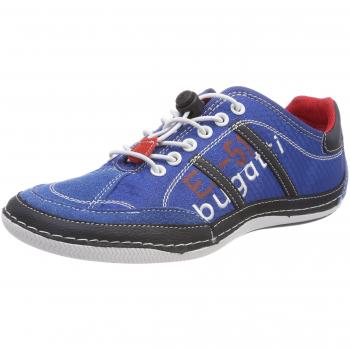 Bugatti Sneaker Herren 321480066900, Blau, 43 EU