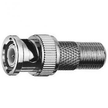 Telegärtner Koax Adapter BNC auf F