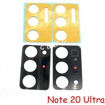 10pcs Replacement Rear Camera Lens Cover for Samsung Galaxy Note 20 Ultra with Adhesive