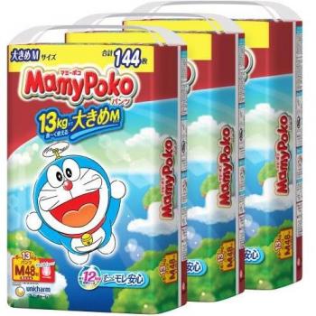 Doraemon Mamy Poko Diapers Pants 144 pcs (Size: 6-13kg)