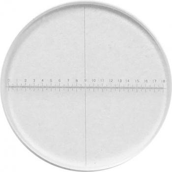 Microscope Ocular Reticle with 0.1 mm Division