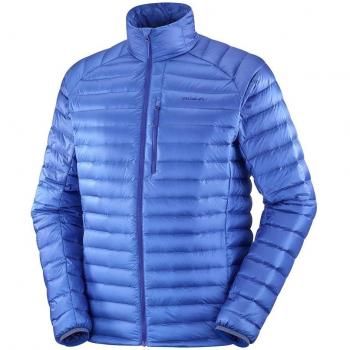 Felpa Salomon Elixir Micro Down Uomo Blu Taglia S