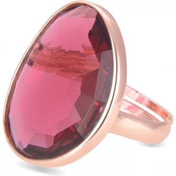 Luxenter Sanwerd Ring aus 925er Silber und hydrothermalem Kirschquarz in Rot