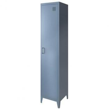 Sweeek 3‑Shelf Metal Locker – Soho (Dark Blue) – 38×38
