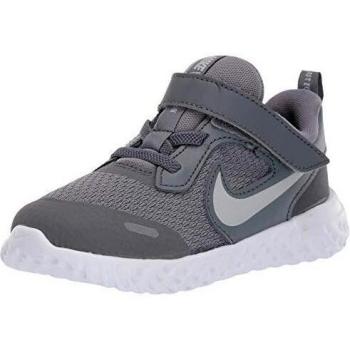 Nike Revolution 5 TDV Scarpe da Ginnastica Unisex Bambini Silver/White