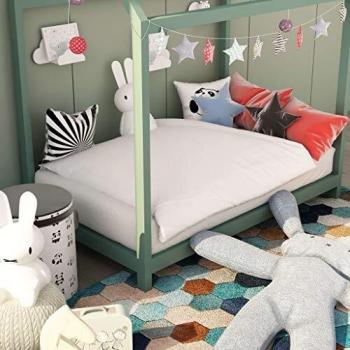 Ensemble de couette pour enfants 3 pcs Blanc 100x135 cm/40x60 cm