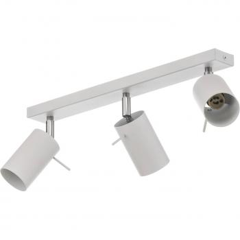 SOLLUX White 3-Bulb Linear Ceiling Spotlight