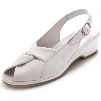 Sandales cuir femme à boucle