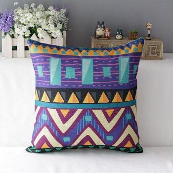 Coussin décoratif coloré