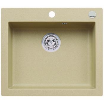 Lavello Beige Alveus Cortina 57x50 cm con Scarico