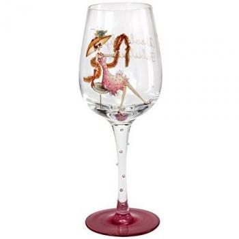 Berni Parker Premium Absolutely Fabulous Wine Glass