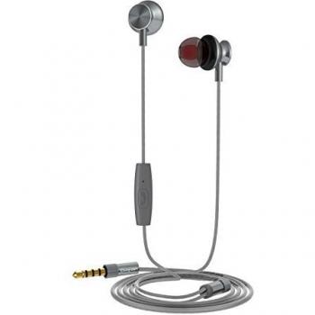 Auriculares muvit m1i3.5mm gris