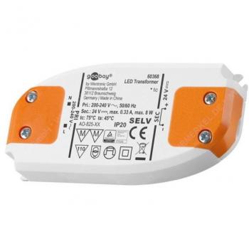Bloc d'alimentation LED 24V 8W