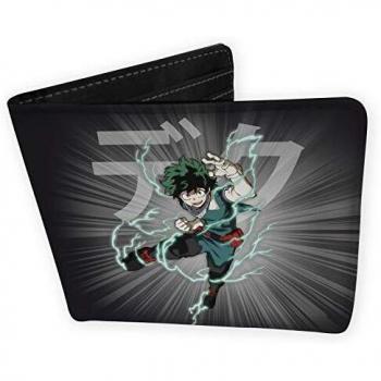 ABYStyle Porte-monnaie en vinyle My Hero Academia avec motifs d'Izuku & Bakugo