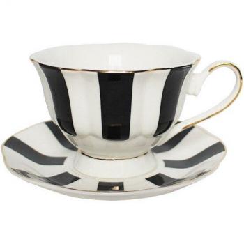 Niedriger Knochen China Becher im Retro-Stil