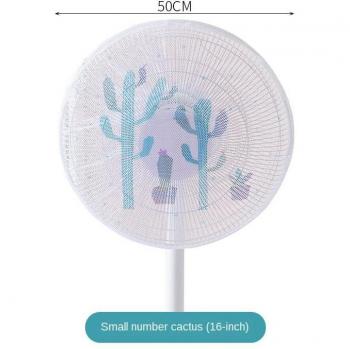 Ventilateur enfant-protection : filet, couverture et anti‑pincement