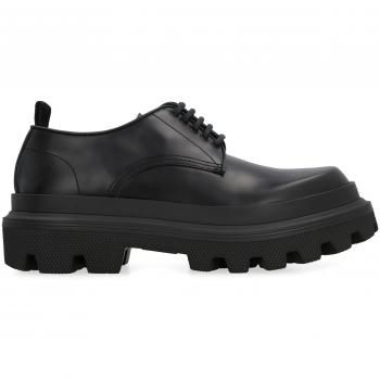Chaussures DOLCE & GABBANA Homme en cuir noir