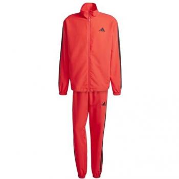 Tuta Sportiva Completa Uomo Adidas 3 Stripes Woven Rosso L