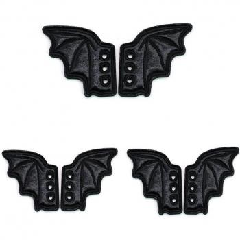3 Pairs of PU Leather Decor for Skate Shoes