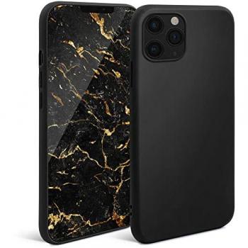 Coque TPU Moozy pour iPhone 11 Pro, Noire