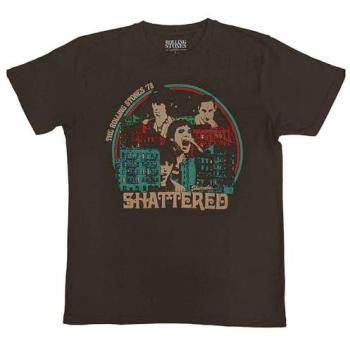 The Rolling Stones: Shattered Some Girls Tee – XL in Brown