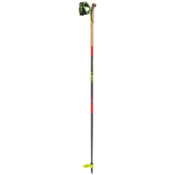 Leki Mezza Race Bâtons de ski noir rouge 135 cm