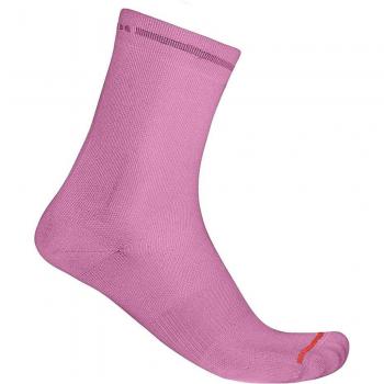 Castelli Premio Evo Calzino Rosa Donna L-XL