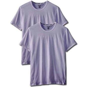 Calvin 2 T-Shirt Bipack Uomo Mezza Manica BIANCO M