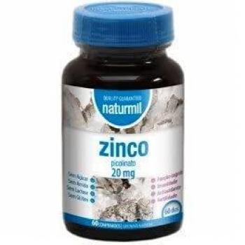 Zinc Picolinato Naturmil 20mg 60comp
