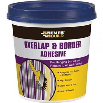 Everbuild Overlap Border Vinyl Adhesive Wallpaper