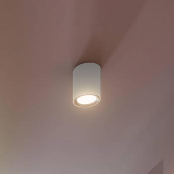 Faretto da soffitto LED Nordlux, modello Landon Smart, bianco, altezza 14 cm