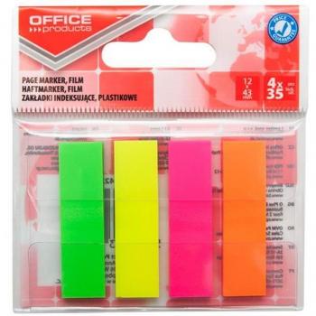 Neonfarbige Register für Büro