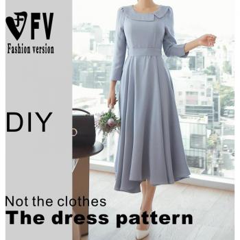 1:1 Dress Pattern for Women BLQ-345