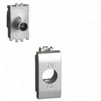 Presa Coassiale Passante 1 Modulo NT4202P10N