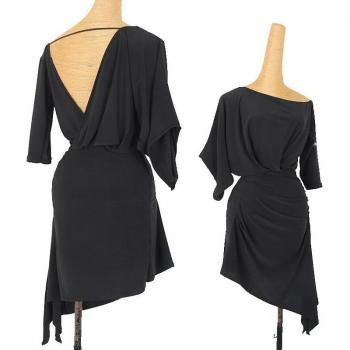 Costume Samba Cha Cha Rumba, robe irrégulière, BL5093
